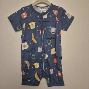 3T Breakfast Club Bonds Zip Romper
